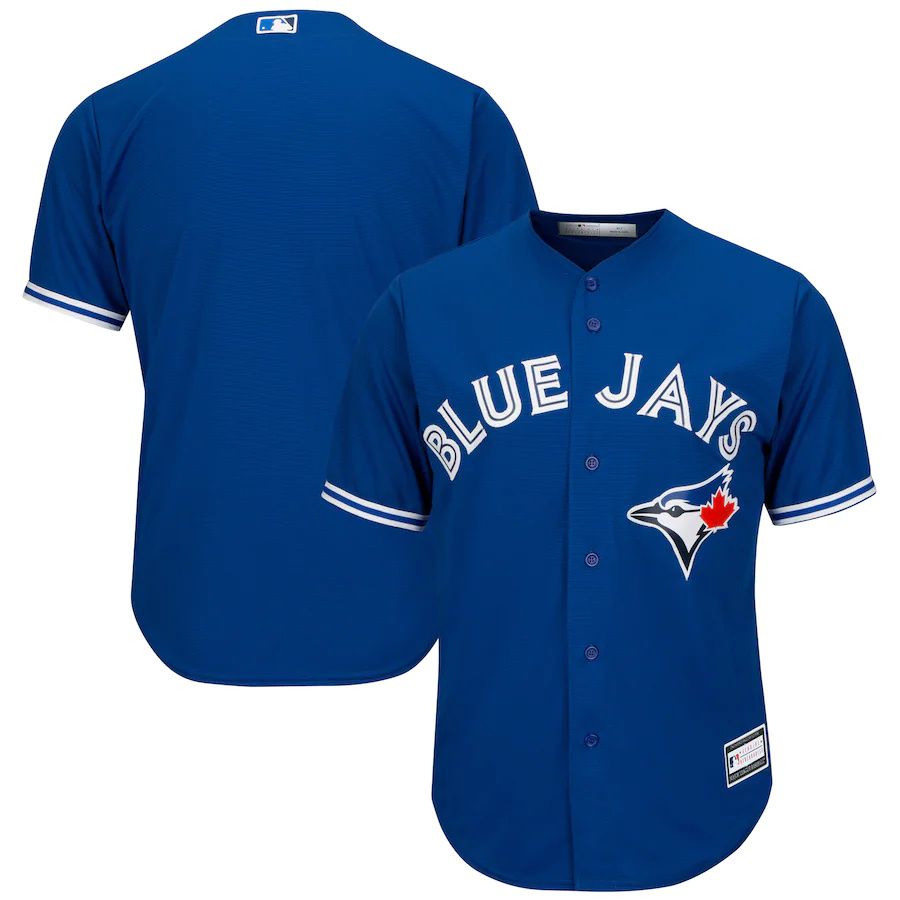 Mens Toronto Blue Jays Royal Big & Tall Replica Team MLB Jerseys->toronto blue jays->MLB Jersey